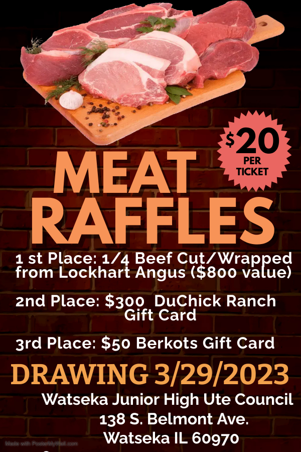 Ute Council Meat Raffle